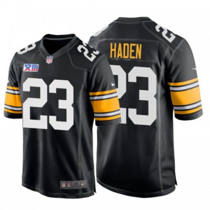 Nike Pittsburgh Steelers #23 Joe Haden Super Bowl XIII 1978 Retro Game NFL Jersey Black