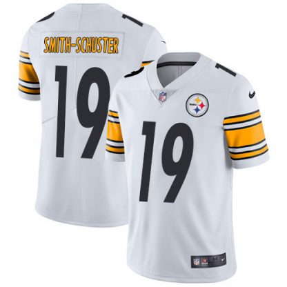 Nike Pittsburgh Steelers #19 JuJu Smith-Schuster White Youth Stitched NFL Vapor Untouchable Limited Jersey