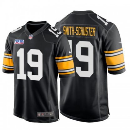Nike Pittsburgh Steelers #19 Juju Smith-Schuster Super Bowl XIII 1978 Retro Game NFL Jersey Black