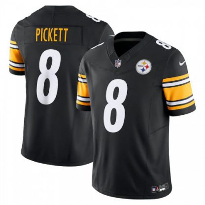 Pittsburgh Pittsburgh Steelers #8 Kenny Pickett Nike Men's Black Vapor F.U.S.E. Limited Jersey