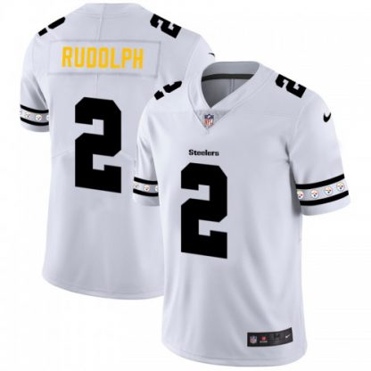 Pittsburgh Pittsburgh Steelers #2 Mason Rudolph Nike White Team Logo Vapor Limited NFL Jersey