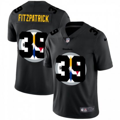 Pittsburgh Pittsburgh Steelers #39 Minkah Fitzpatrick Men's Nike Team Logo Dual Overlap Limited NFL Jersey Black
