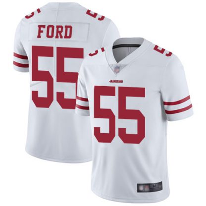 Nike San Francisco 49ers #55 Dee Ford White Youth Stitched NFL Vapor Untouchable Limited Jersey