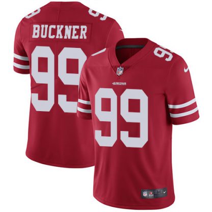 Nike San Francisco 49ers #99 DeForest Buckner Red Team Color Youth Stitched NFL Vapor Untouchable Limited Jersey