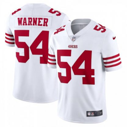 San Francisco San Francisco 49ers #54 Fred Warner White Nike Men's 2022-23 Limited Stitched NFL Vapor Untouchable Jersey