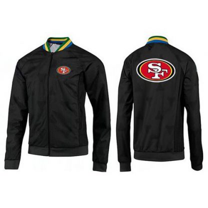 NFL San Francisco San Francisco 49ers Team Logo Jacket Black_4