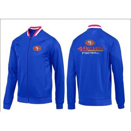 NFL San Francisco San Francisco 49ers Victory Jacket Blue_1