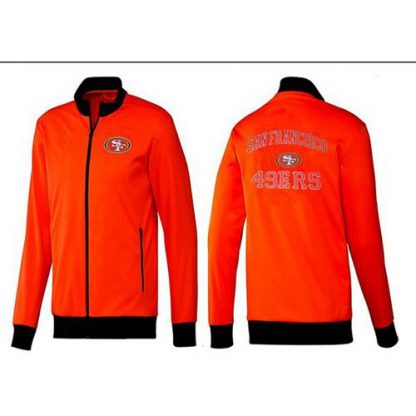 NFL San Francisco San Francisco 49ers Heart Jacket Orange