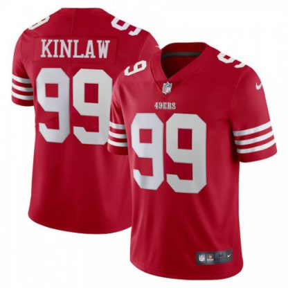 San Francisco San Francisco 49ers #99 Javon Kinlaw Scarlet Nike Men's 2022-23 Limited Stitched NFL Vapor Untouchable Jersey