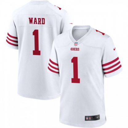 San Francisco San Francisco 49ers #1 Jimmie Ward Nike Men's 2022 Player Game Jersey - White