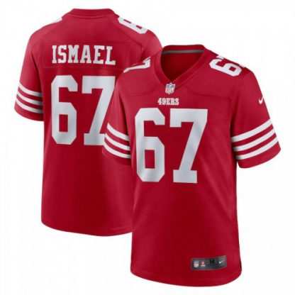 San Francisco San Francisco 49ers #67 Keith Ismael Nike Men's 2022 Player Game Jersey - Scarlet