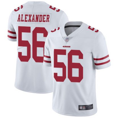 Nike San Francisco 49ers #56 Kwon Alexander White Youth Stitched NFL Vapor Untouchable Limited Jersey
