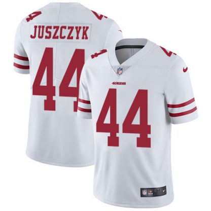 Nike San Francisco 49ers #44 Kyle Juszczyk White Youth Stitched NFL Vapor Untouchable Limited Jersey
