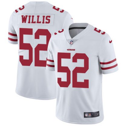 Nike San Francisco 49ers #52 Patrick Willis White Youth Stitched NFL Vapor Untouchable Limited Jersey