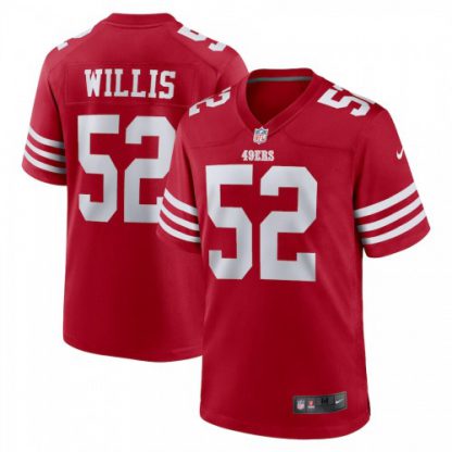 San Francisco San Francisco 49ers #52 Patrick Willis Nike Men's 2022 Player Game Jersey - Scarlet