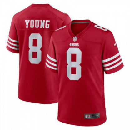 San Francisco San Francisco 49ers #8 Steve Young Nike Men's 2022 Player Game Jersey - Scarlet