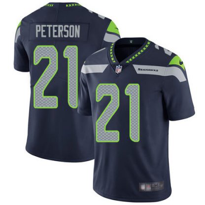Nike Seattle Seahawks #21 Adrian Peterson Steel Blue Team Color Youth Stitched NFL Vapor Untouchable Limited Jersey