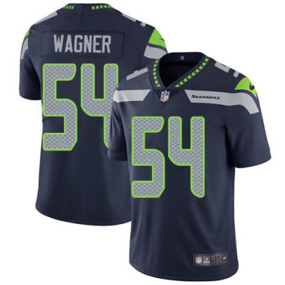 Nike Seattle Seahawks #54 Bobby Wagner Steel Blue Team Color Youth Stitched NFL Vapor Untouchable Limited Jersey