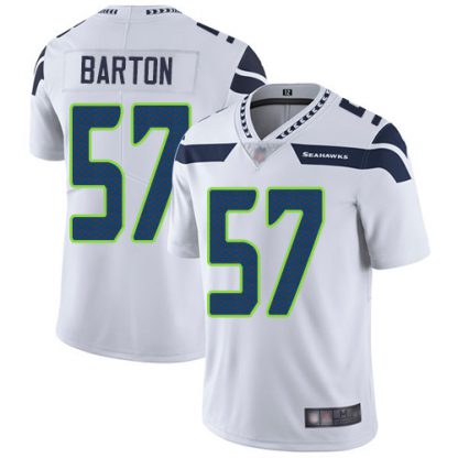 Nike Seattle Seahawks #57 Cody Barton White Men's Stitched NFL Vapor Untouchable Limited Jersey