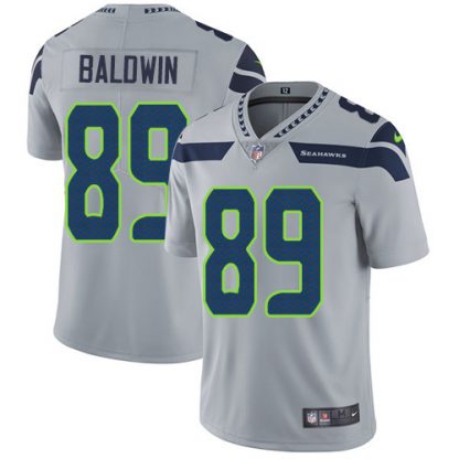 Nike Seattle Seahawks #89 Doug Baldwin Grey Alternate Youth Stitched NFL Vapor Untouchable Limited Jersey