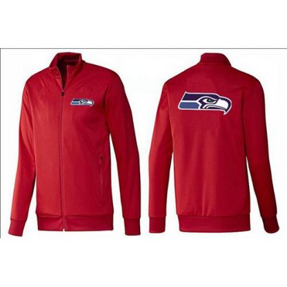 NFL Seattle Seattle Seahawks Team Logo Jacket Red