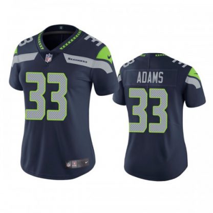 Seattle Seattle Seahawks #33 Jamal Adams Women's Navy Vapor Untouchable Limited Stitched Jersey