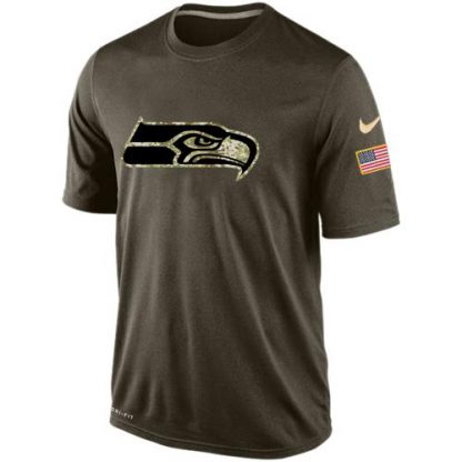 Men's Seattle Seattle Seahawks Salute To Service Nike Dri-FIT T-Shirt