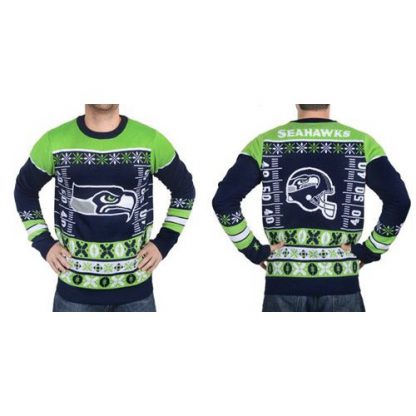 Nike Seattle Seahawks Men's Ugly Sweater
