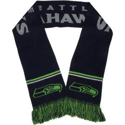 Seattle Seattle Seahawks Ladies Metallic Thread Scarf Blue