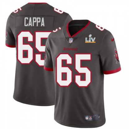 Tampa Bay Tampa Bay Buccaneers #65 Alex Cappa Youth Super Bowl LV Bound Nike Pewter Alternate Vapor Limited Jersey