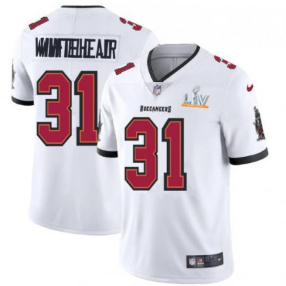 Tampa Bay Tampa Bay Buccaneers #31 Antoine Winfield Jr. Youth Super Bowl LV Bound Nike White Vapor Limited Jersey