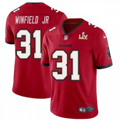 Tampa Bay Tampa Bay Buccaneers #31 Antoine Winfield Jr. Youth Super Bowl LV Bound Nike Red Vapor Limited Jersey
