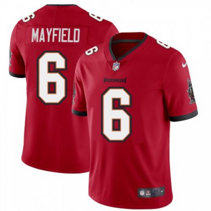 Tampa Bay Tampa Bay Buccaneers #6 Baker Mayfield Youth Nike Red Vapor Limited Jersey