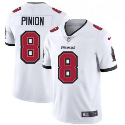 Tampa Bay Tampa Bay Buccaneers #8 Bradley Pinion Men's Nike White Vapor Limited Jersey