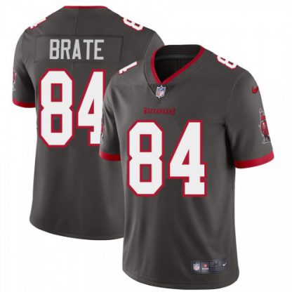 Tampa Bay Tampa Bay Buccaneers #84 Cameron Brate Youth Nike Pewter Alternate Vapor Limited Jersey