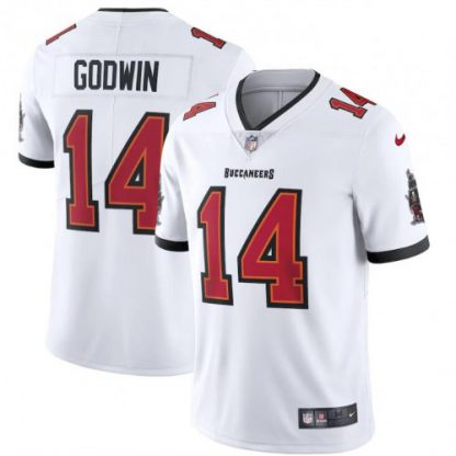 Tampa Bay Tampa Bay Buccaneers #14 Chris Godwin Youth Nike White Vapor Limited Jersey