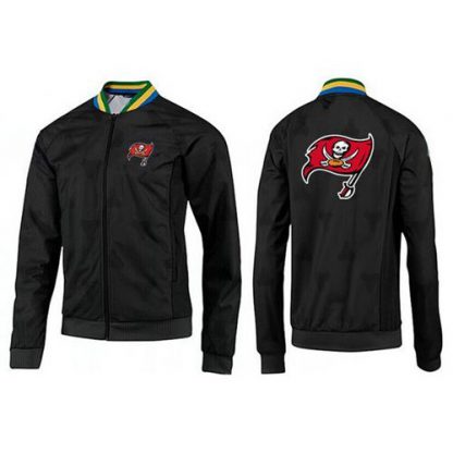 NFL Tampa Bay Tampa Bay Buccaneers Team Logo Jacket Black_1