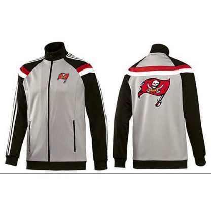 NFL Tampa Bay Tampa Bay Buccaneers Team Logo Jacket Grey