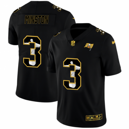 Tampa Bay Tampa Bay Buccaneers #3 Jameis Winston Men's Nike Carbon Black Vapor Cristo Redentor Limited NFL Jersey