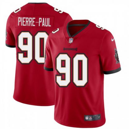 Tampa Bay Tampa Bay Buccaneers #90 Jason Pierre-Paul Men's Nike Red Vapor Limited Jersey