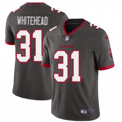 Tampa Bay Tampa Bay Buccaneers #31 Jordan Whitehead Youth Nike Pewter Alternate Vapor Limited Jersey