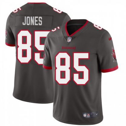 Tampa Bay Tampa Bay Buccaneers #85 Julio Jones Men's Nike Pewter Alternate Vapor Limited Jersey