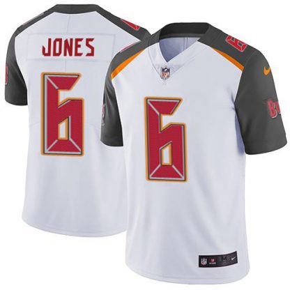 Nike Tampa Bay Buccaneers #6 Julio Jones White Men's Stitched NFL Vapor Untouchable Limited Jersey