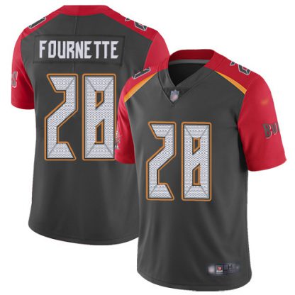Tampa Bay Tampa Bay Buccaneers #28 Leonard Fournette Gray Youth Stitched NFL Limited Inverted Legend Jersey
