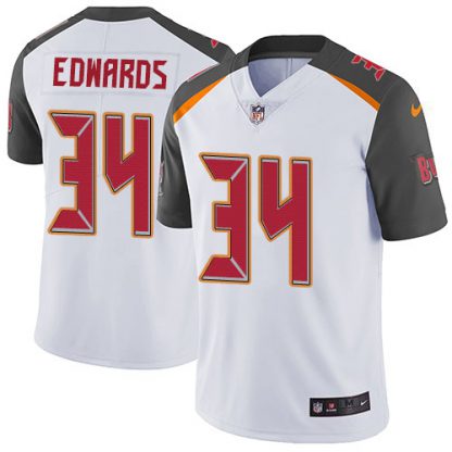 Nike Tampa Bay Buccaneers #34 Mike Edwards White Youth Stitched NFL Vapor Untouchable Limited Jersey