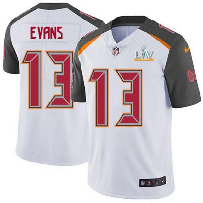 Nike Tampa Bay Buccaneers #13 Mike Evans White Youth Super Bowl LV Bound Stitched NFL Vapor Untouchable Limited Jersey