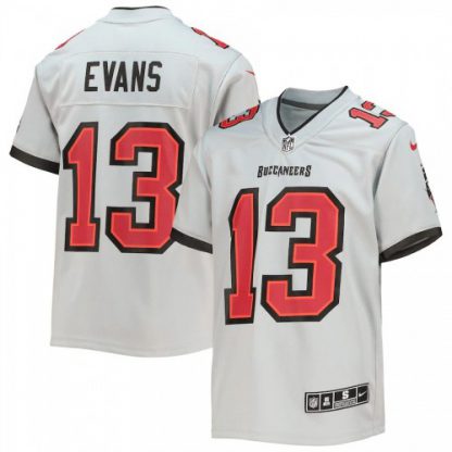 Tampa Bay Tampa Bay Buccaneers #13 Mike Evans Nike Youth Gray Inverted Team Game Jersey