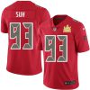Nike Tampa Bay Buccaneers #93 Ndamukong Suh Red Youth Super Bowl LV Champions Stitched NFL Limited Rush Jersey