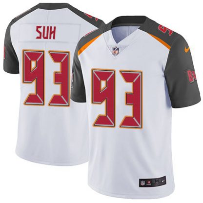 Nike Tampa Bay Buccaneers #93 Ndamukong Suh White Men's Stitched NFL Vapor Untouchable Limited Jersey