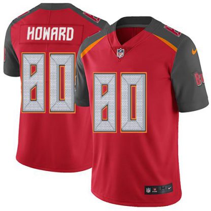 Nike Tampa Bay Buccaneers #80 O. J. Howard Red Team Color Youth Stitched NFL Vapor Untouchable Limited Jersey
